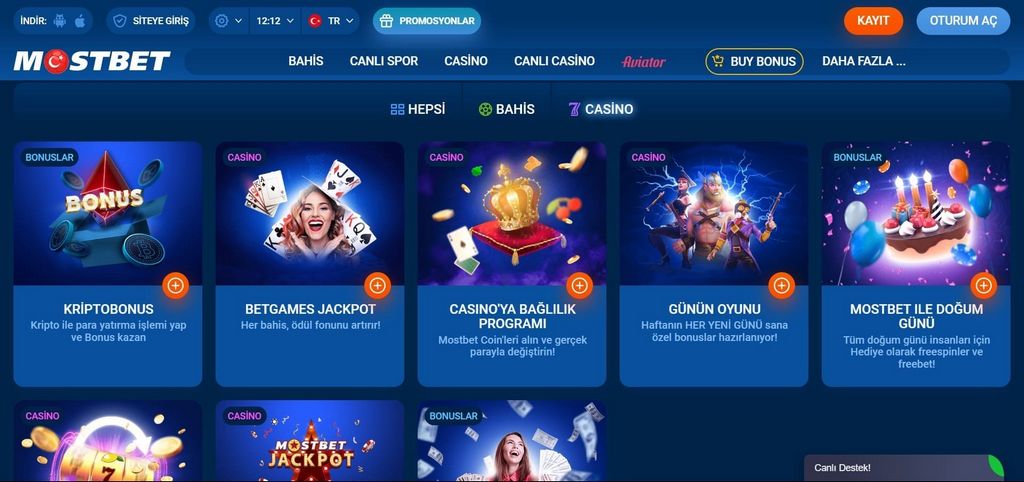 Обзор казино MostBet|Бесплатные вращения|Коды бонусов|Игры